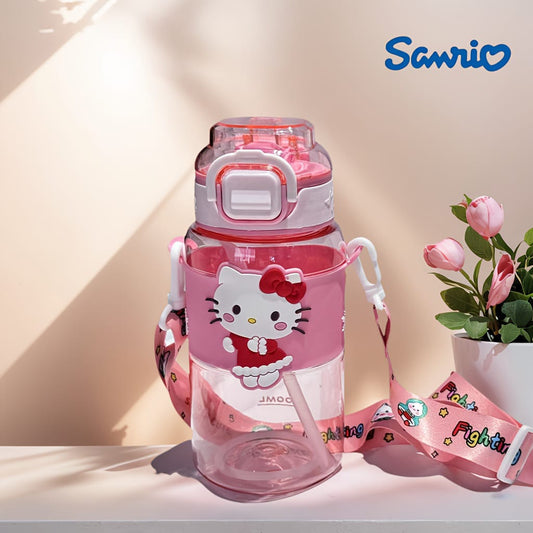 Kitty Water Bottle-Pink
