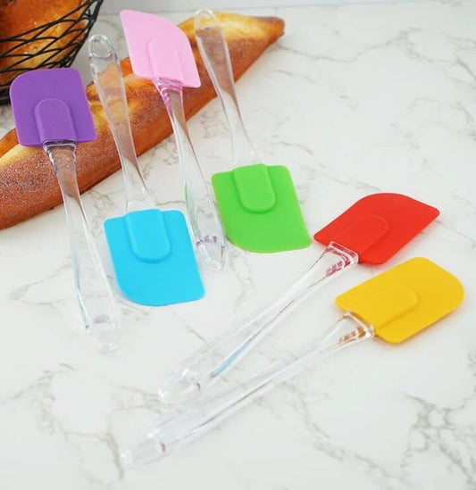 Crystal Handle Silicone Spatula-1 Pc