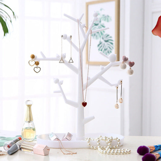 Ornaments Bird Tree Jewelry Organizer(Minor Damage)