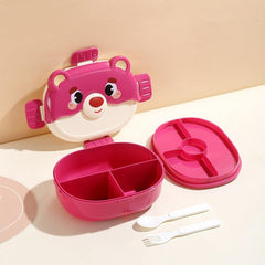 Cartoon Design Lunch Box-Pink