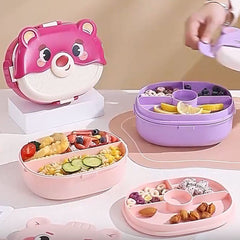 Cartoon Design Lucnh Box-Purple