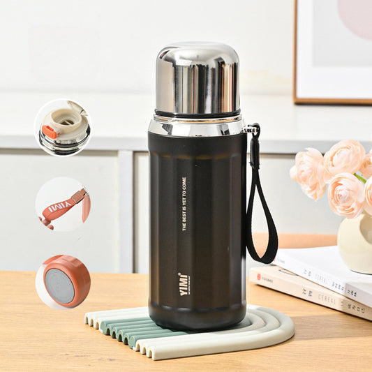 Double Wall Insulated Water Bottle 530ML-Black