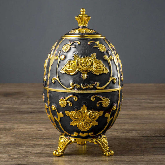 1PC European Pop-up Toothpick Holder Black Gold