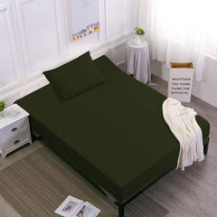 Single Fitted Sheet With 1-Pillow Cover