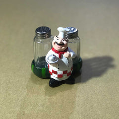 French Chef Salt & Pepper Cart,Holder