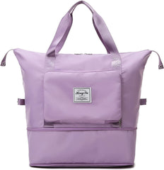 Large Capacity Travel Storage Bag (Light Purple)