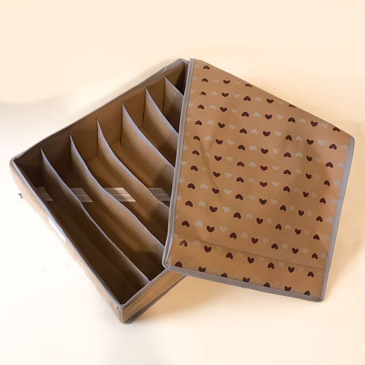 7 Grids Foldable Undergarments Storage Box (Minor Damage)