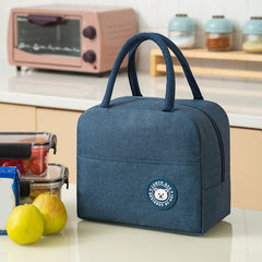 Delicate Texture Water-resistant thermal Insulated Lunch Bag