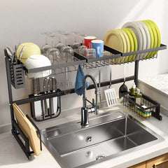 Adjustable Over The Sink Storage Rack