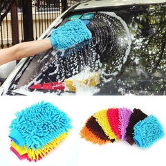 Bike, Car Cleaning Microfiber Hand Glove