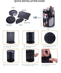 Cosmetics Revolving Organizer