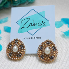 3Pc Earrings Pendant & Ring Tear Drop 715/24