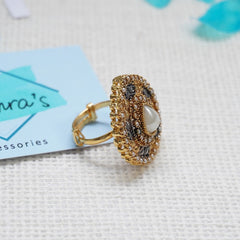 3Pc Earrings Pendant & Ring Tear Drop 715/24