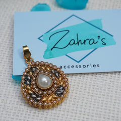 3Pc Earrings Pendant & Ring Tear Drop 715/24