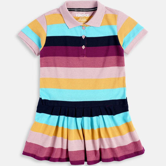 Yellow Stripes Frock