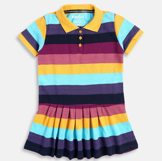 Yellow Stripes Frock