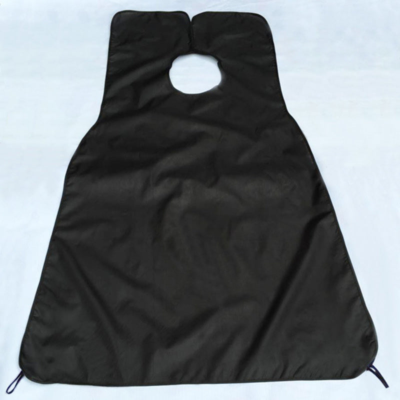 Beard Shaving Apron with Two Suction Cups