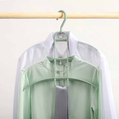 Multifunction Wide Shoulder Anti-Slip 3 Layers Hanger