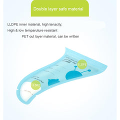 30pcs/lot BPA Free Disposable Travel Baby Milk Pouches