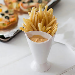 Snack Cone Stand + Remove Sauce Dip Fries