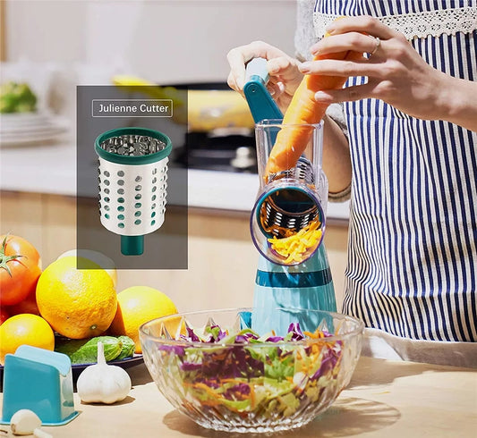 Rotary Slicer Grinder Vegetable Chopper Shredder