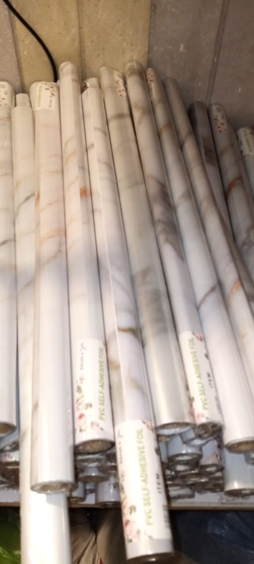 Thick waterproof imitation marble pattern stickers