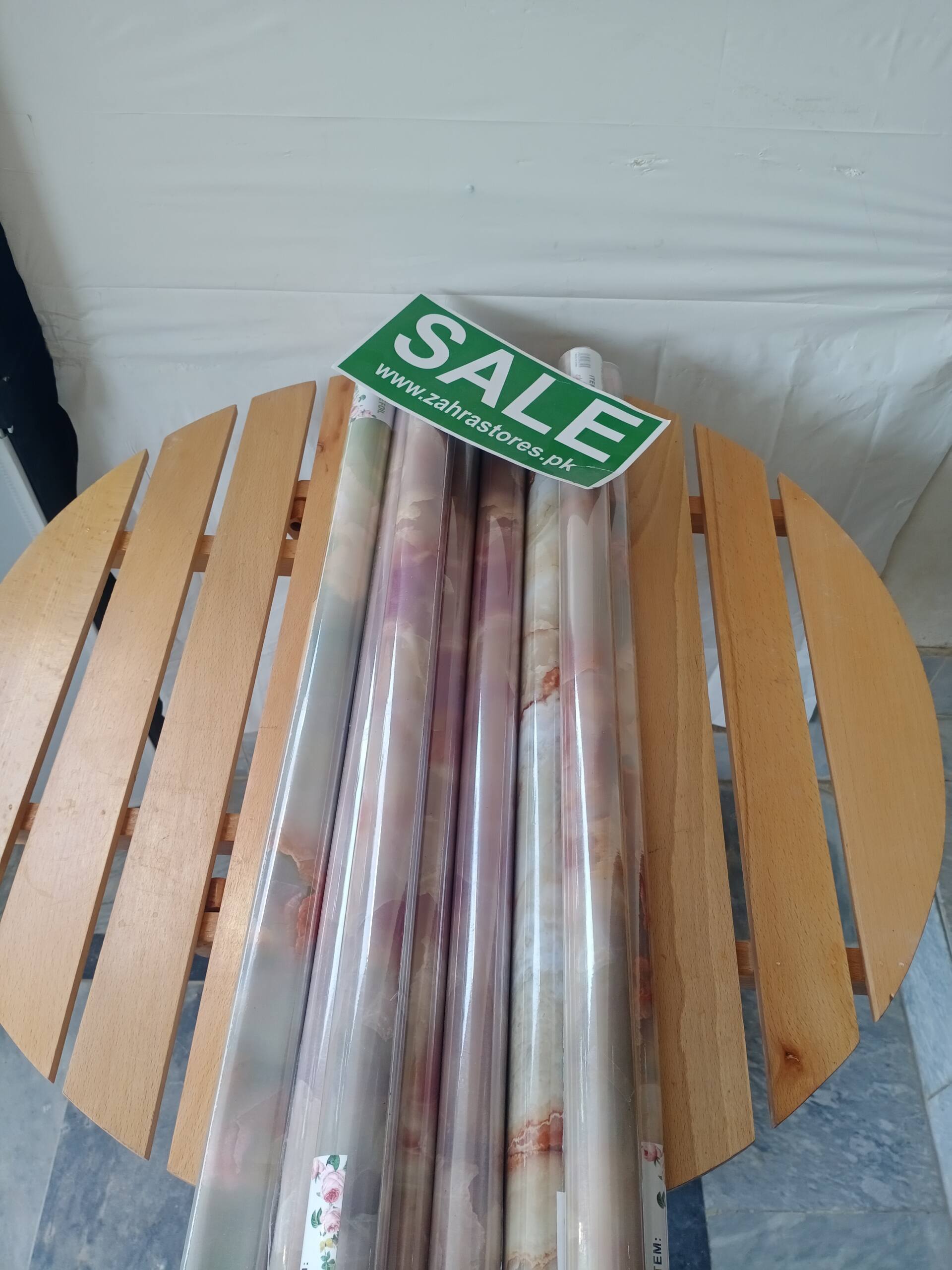Thick waterproof imitation marble pattern stickers