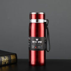 Stainless Steel Hot and Cold Water Bottle (RED)
