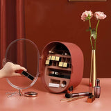 Cosmetics & Lipstick Storage and Organizer(Red)