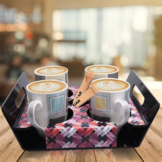 4 Star Mug Holder (Black)