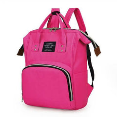 Large Capacity Baby Diaper Bag-Pink