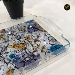 Crystal Serving Tray CT-02 (Medium)