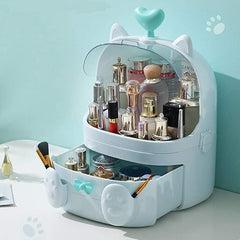 Multifunctional Cat Shape Makeup Organizer