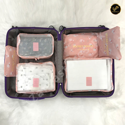 6 Pcs Waterproof Travel Storage Bag