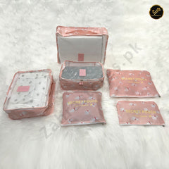 6 Pcs Waterproof Travel Storage Bag