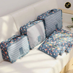 6 Pcs Waterproof Travel Storage Bag