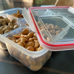 4 Compartments Air tight Box