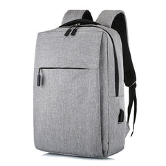 Water Resistant Travel Laptop Backpack with USB Charging