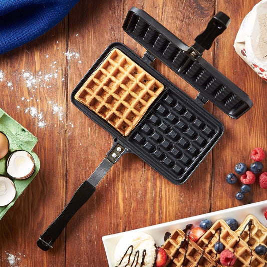 Aluminium Dual Waffle Maker