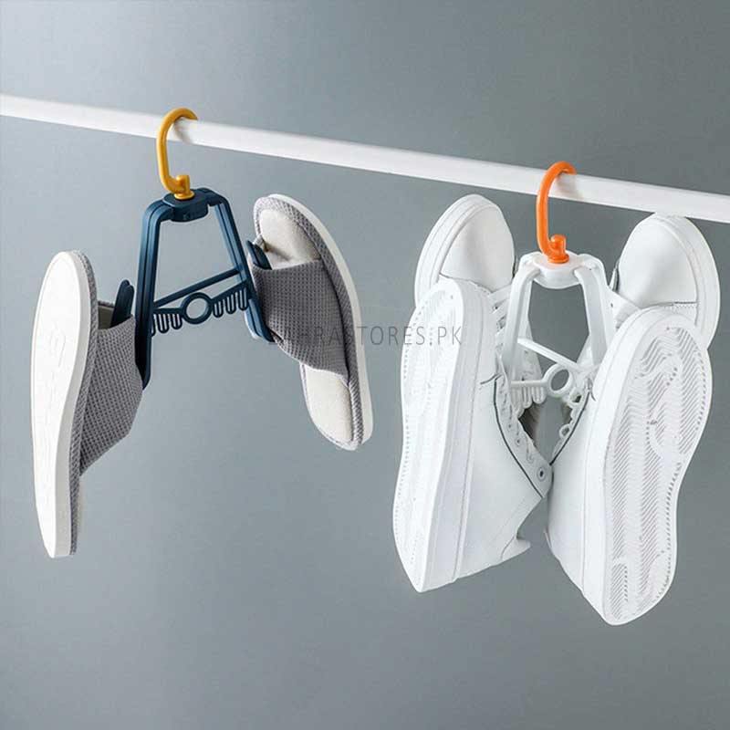Multifunctional 4 hooks rotating hanger
