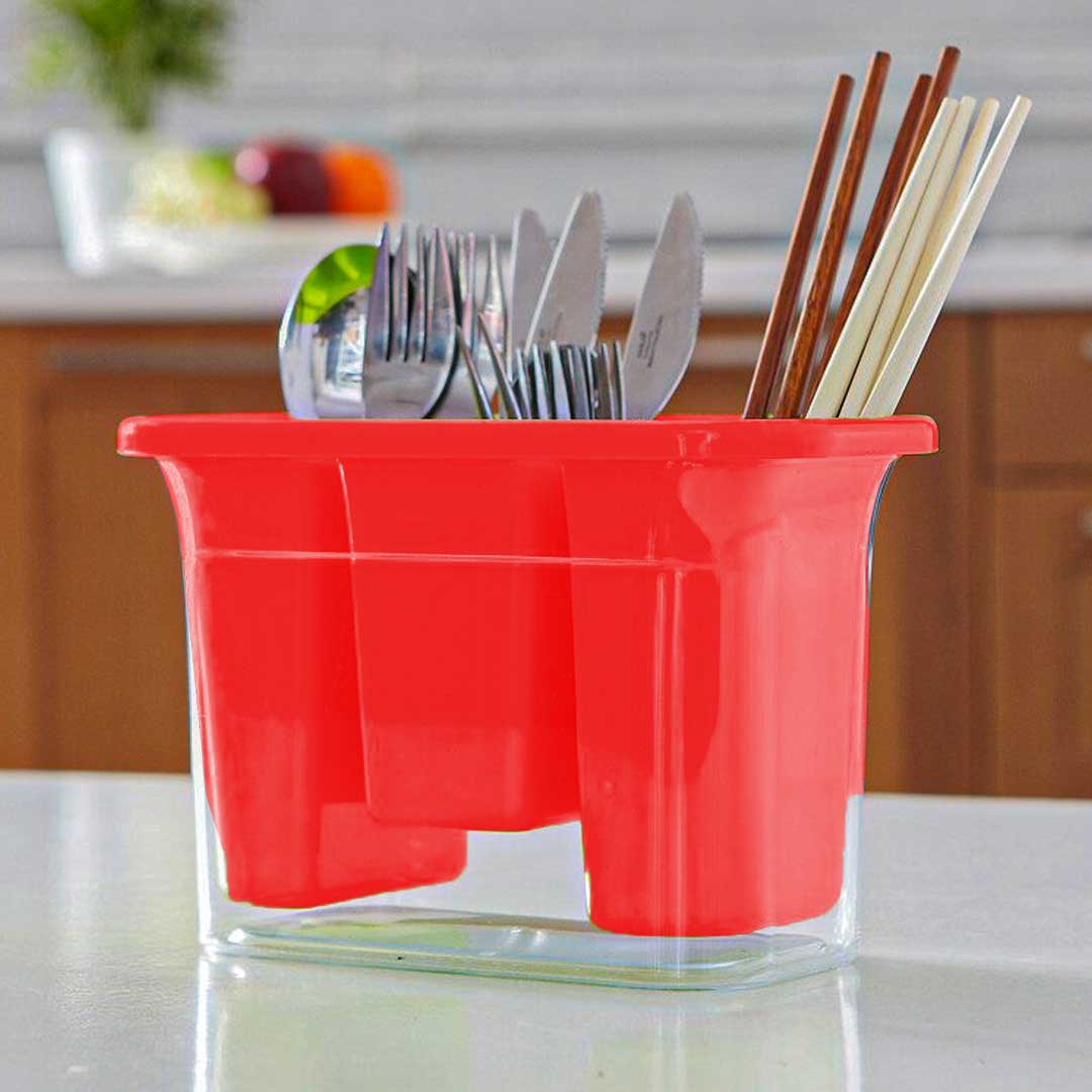 Spoon Knife Drying Storage Rack Basket
