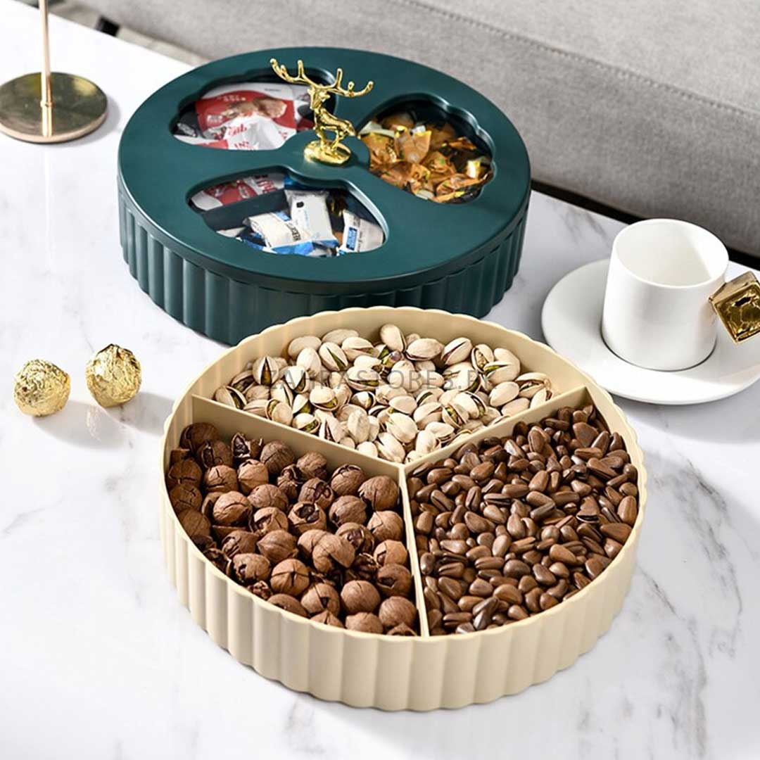 Nordic Single Double layers Dry Fruits Tray