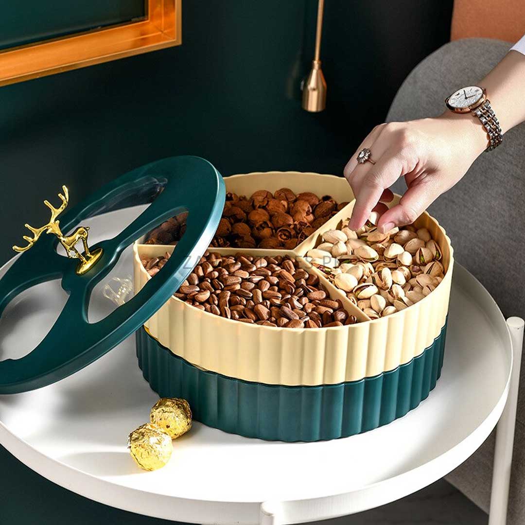 Nordic Single Double layers Dry Fruits Tray