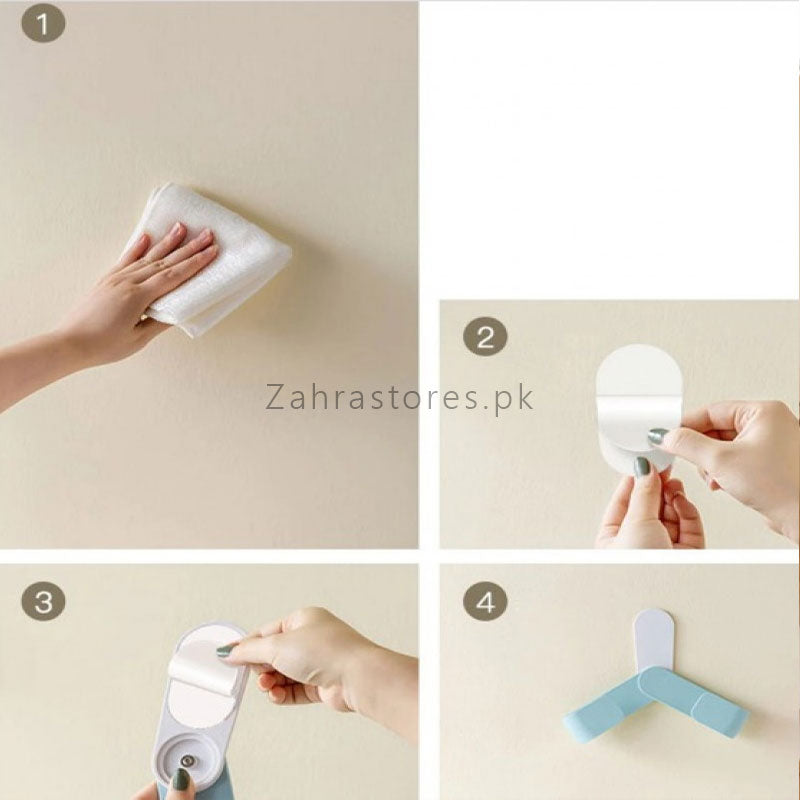 Wall Mounted Punch Free Lid Holder