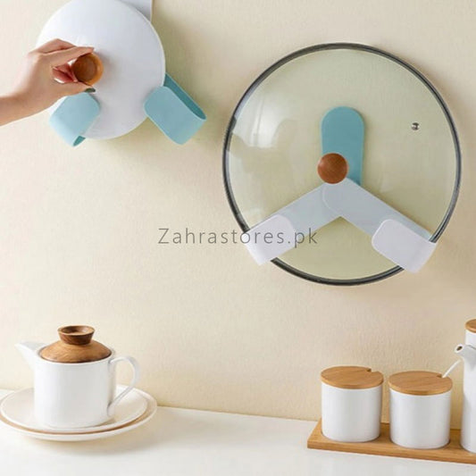 Wall Mounted Punch Free Lid Holder