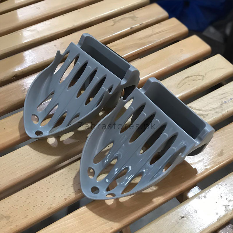 2 Pcs Wall Mounted Multi Accessories Holder