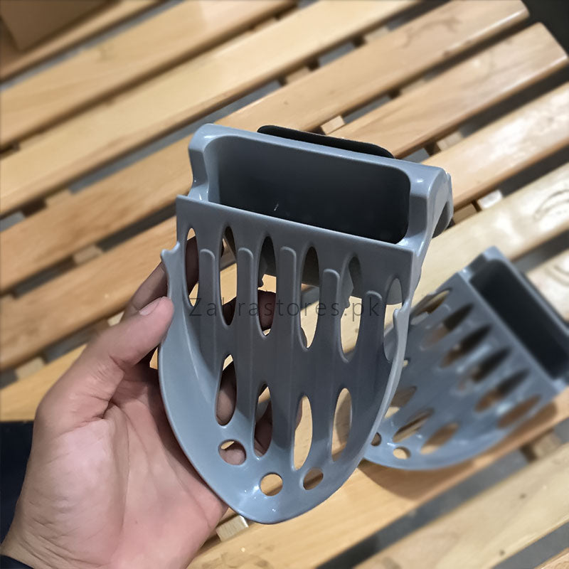 2 Pcs Wall Mounted Multi Accessories Holder