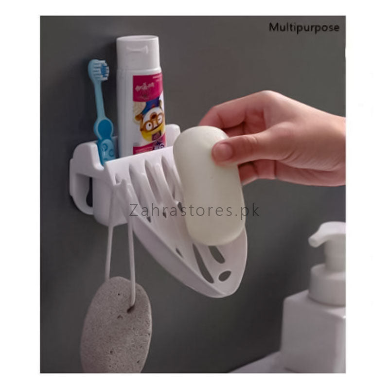 2 Pcs Wall Mounted Multi Accessories Holder