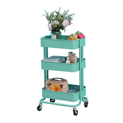 3-Tier Rolling Kitchen Storage Trolley