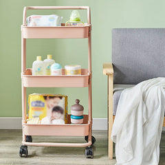 3-Tier Rolling Kitchen Storage Trolley